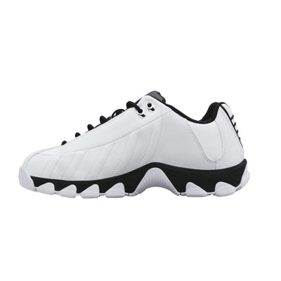 K - Swiss ST329 CMF White Black 03426 - 102 Leather Men's Wide Shoes 4