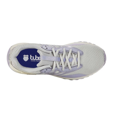 K - Swiss Women's Tubes sport Grey Violet / Heather / Silver Sneaker 3