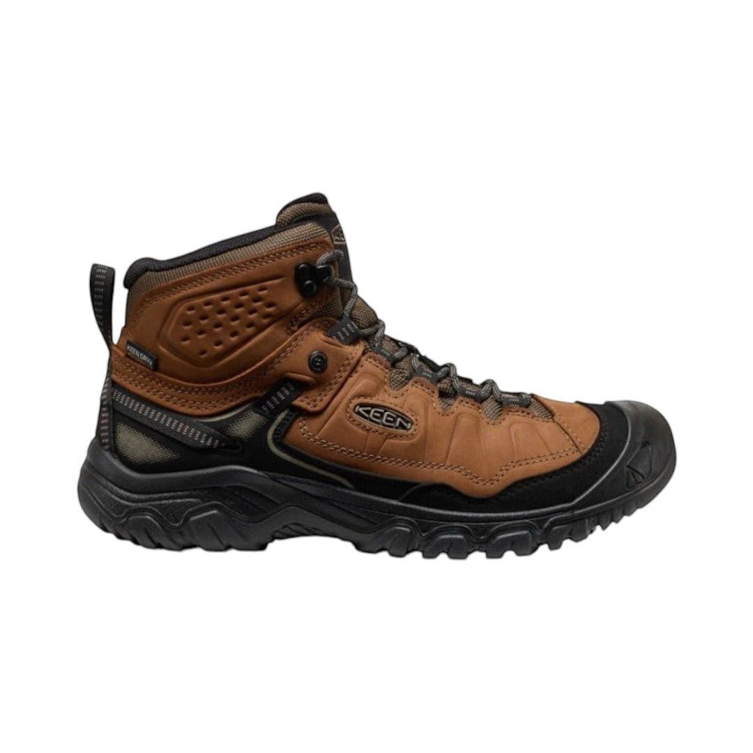 Keen Men's Targhee IV Waterproof Hiking Boot Bison / Black 1