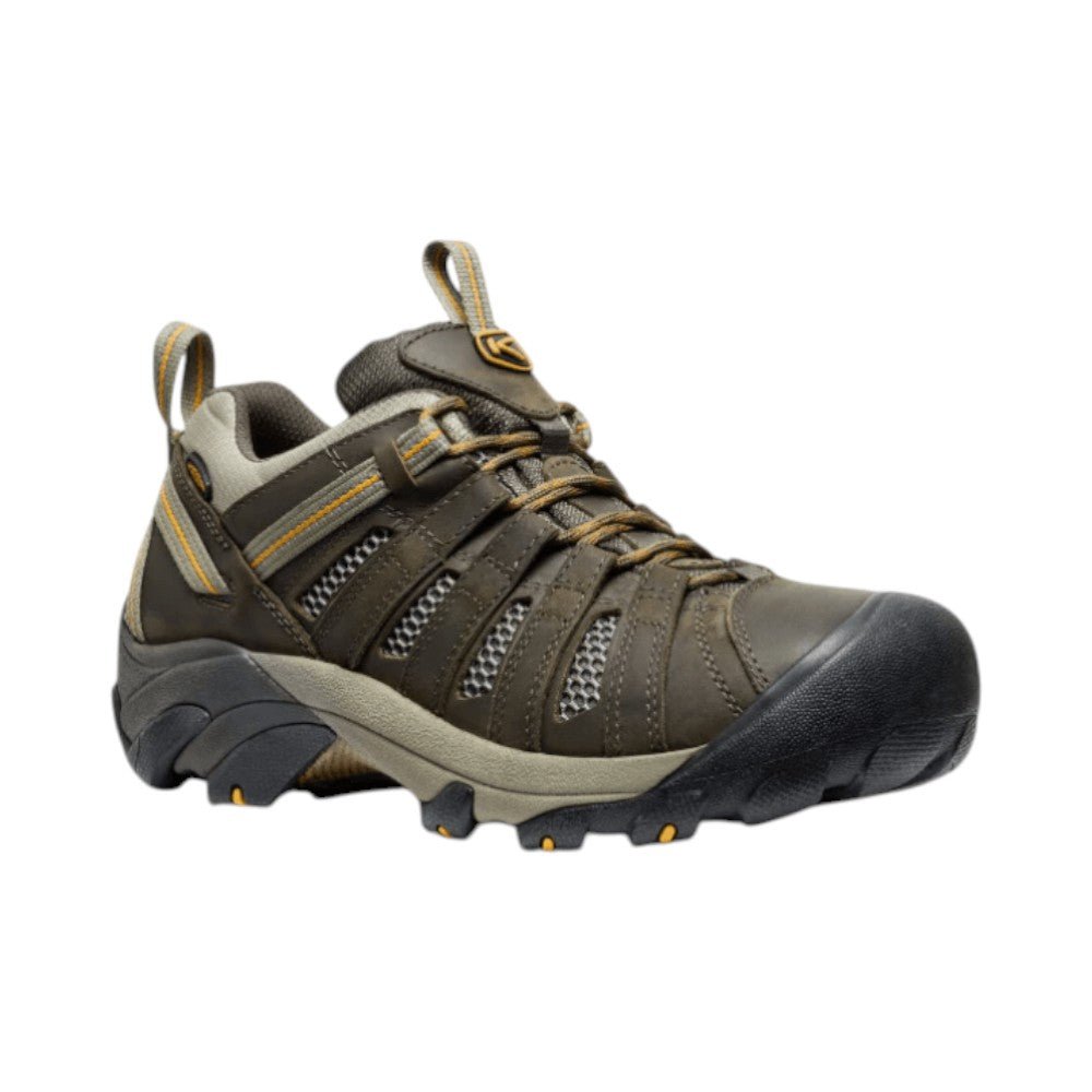 Keen Men's Voyageur All Terrain performance Hiking Shoes - Black Olive / Inca Gold 3