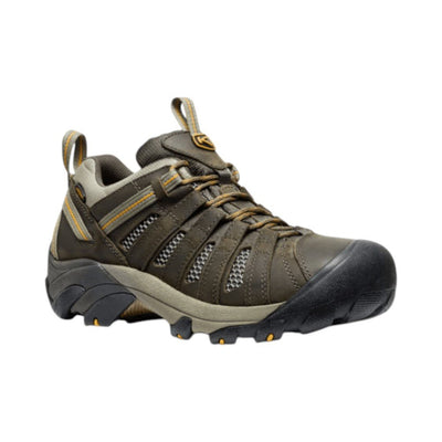 Keen Men's Voyageur All Terrain performance Hiking Shoes - Black Olive / Inca Gold 3