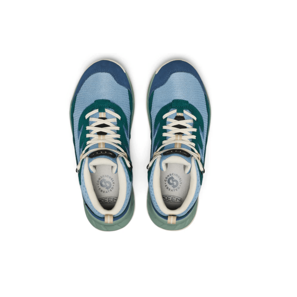 Keen Women's Hightrail Waterproof Hiking Boot - Mediterranea/Birch 5