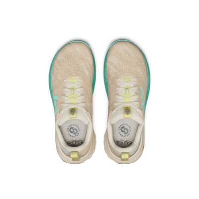 Keen Women's Roam Trail Running Shoe - Birch/Cabbage 6