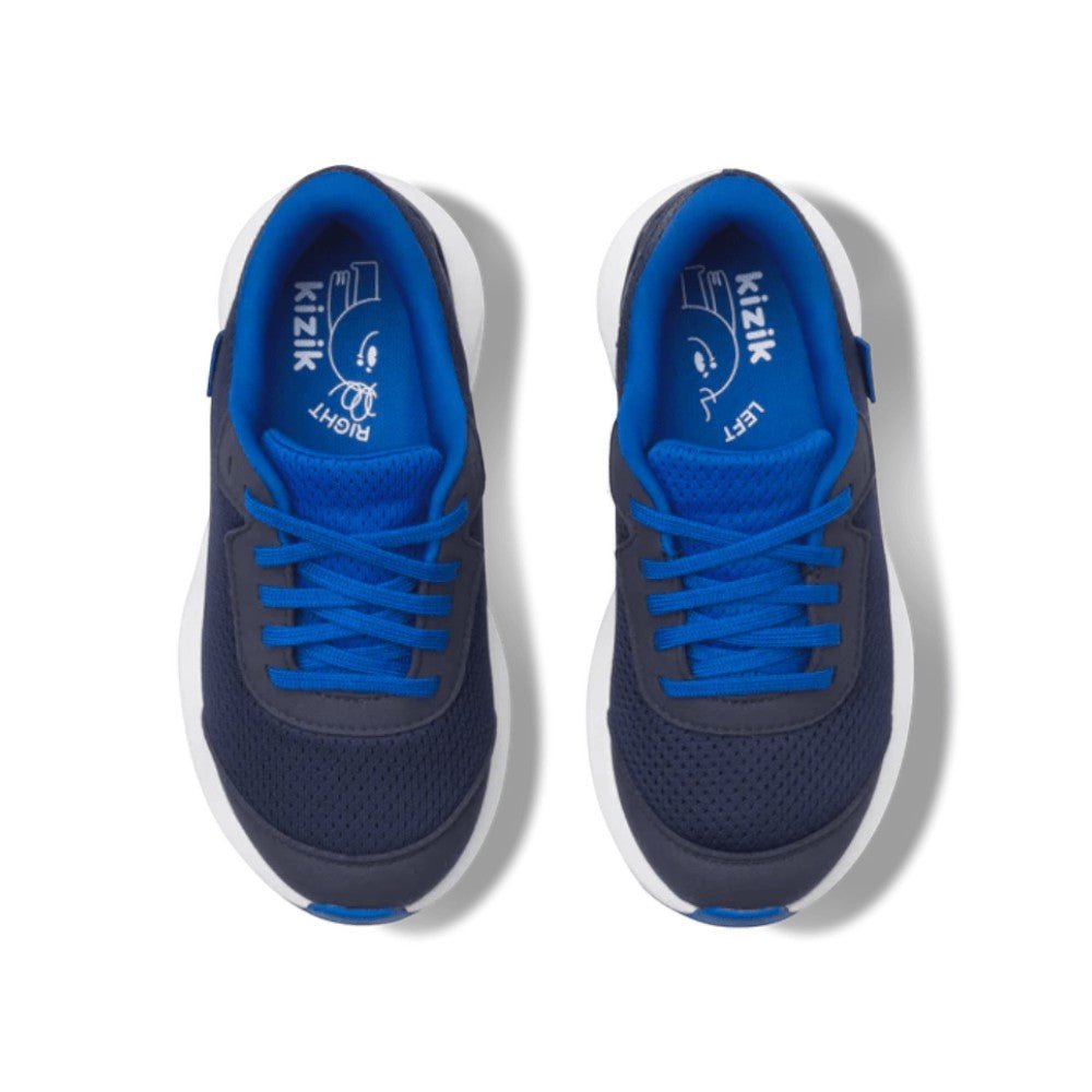 Kizik Athens Kid's Hands - Free Sneaker - Naval Academy/Lapis Blue 5