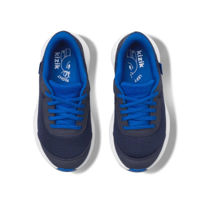 Kizik Athens Kid's Hands - Free Sneaker - Naval Academy/Lapis Blue 5