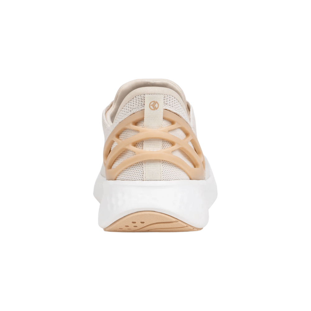 Kizik Athens Unisex Hands - free Breathable Shoes - White Creme 2