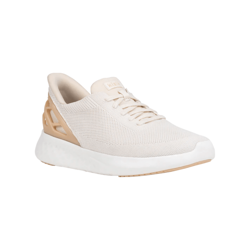 Kizik Athens Unisex Hands - free Breathable Shoes - White Creme 5