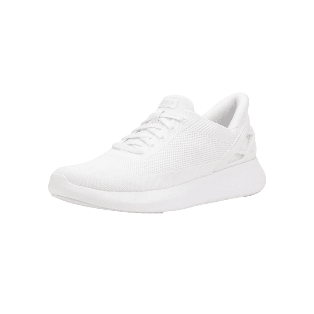 Kizik Athens Unisex Hands-free Breathable Sneaker - White 7