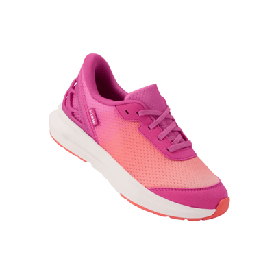 KIzik Kid's Athens 2 Hand's Free Girls Sneaker Fiery Coral/Rose Violet - Kid's ShoesKizik