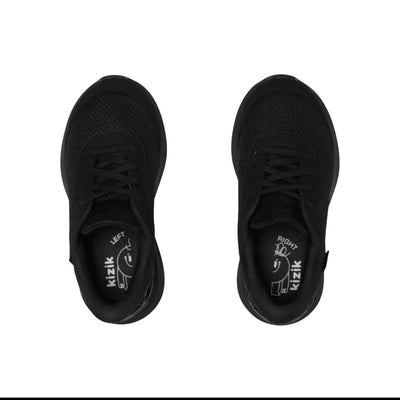 Kizik Kid's Athens 2 Hand's Free Unisex Lightweight Sneaker - Blackout 2