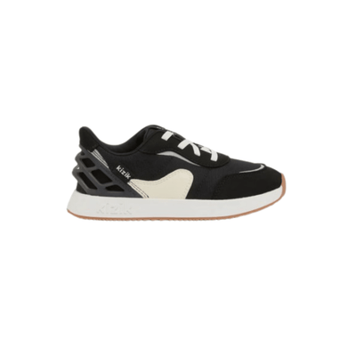 Kizik Kids' Orlando Hands-Free Athletic Sneakers - Black/White 1