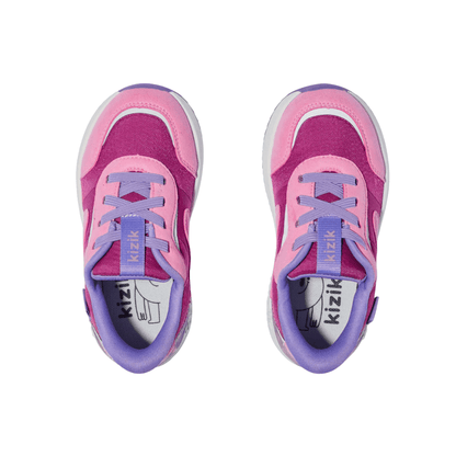 Kizik Kid's Orlando Hand's Free Girl Sneaker - Festival Fuchsia 6