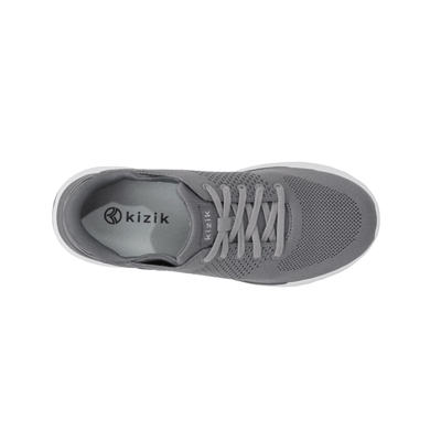 Kizik Lima Gray Hands - Free Unisex Sneakers | Comfortable Slip - On Shoes 3
