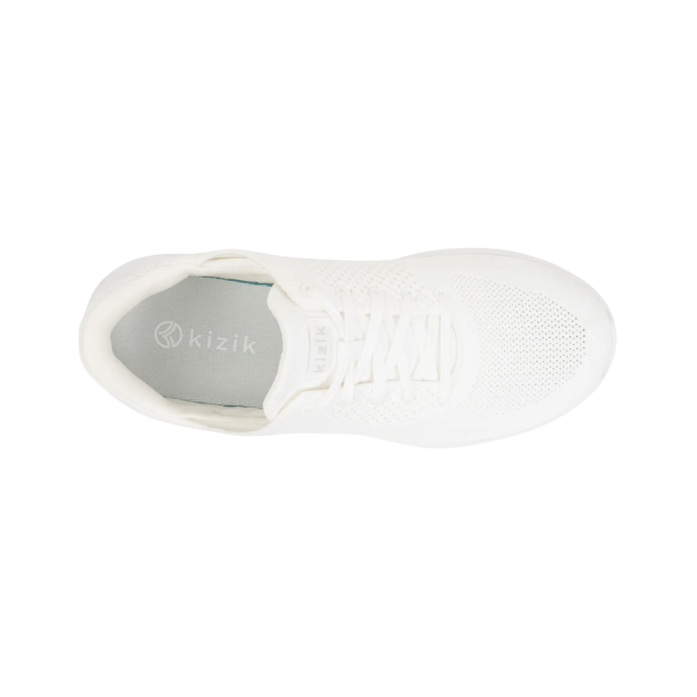 Kizik Lima White Hands - Free Unisex Sneakers | Comfortable Slip - On Shoes 4