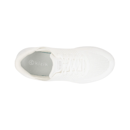 Kizik Lima White Hands - Free Unisex Sneakers | Comfortable Slip - On Shoes 4