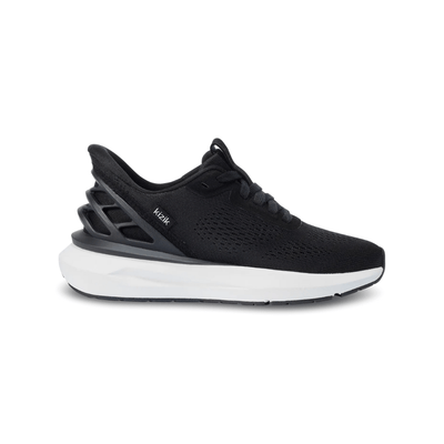 Kizik Men's Athens 2 Hand's Free Lightweight Sneaker Black/White 1
