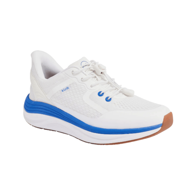 Kizik Men's London Hands - Free Sneaker – Bright White / Supersonic 8