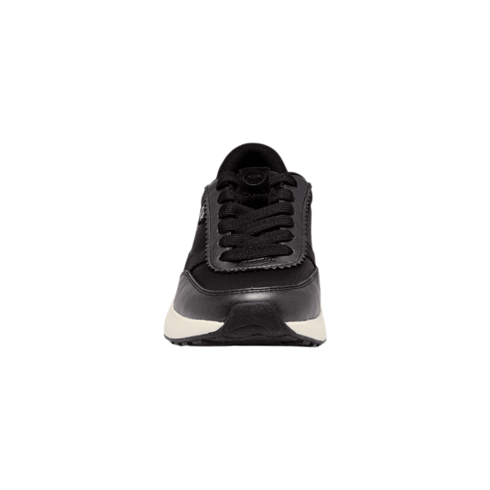 Kizik Paris Women's Hands - Free Breathable Sneaker - Black / Pristine 6