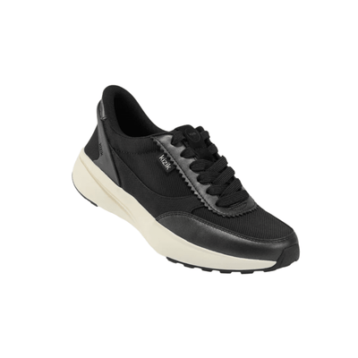 Kizik Paris Women's Hands - Free Breathable Sneaker - Black / Pristine 4