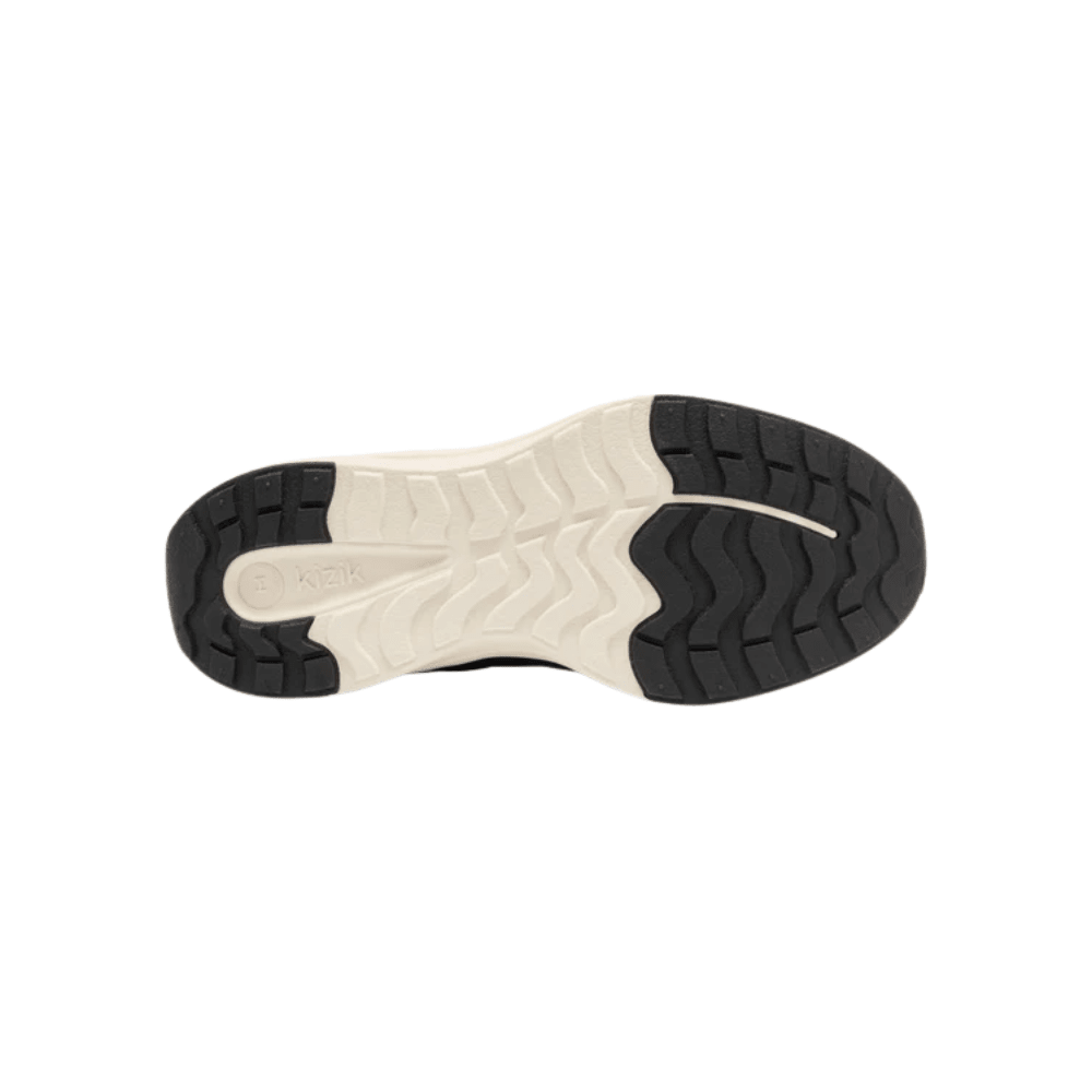 Kizik Paris Women's Hands - Free Breathable Sneaker - Black / Pristine 7