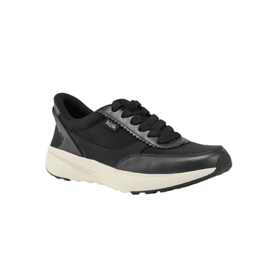 Kizik Paris Women's Hands - Free Breathable Sneaker - Black / Pristine 3