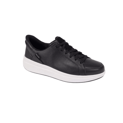 Kizik Sydney Women's Hands - Free Lightweight Leather Sneaker - Black 2