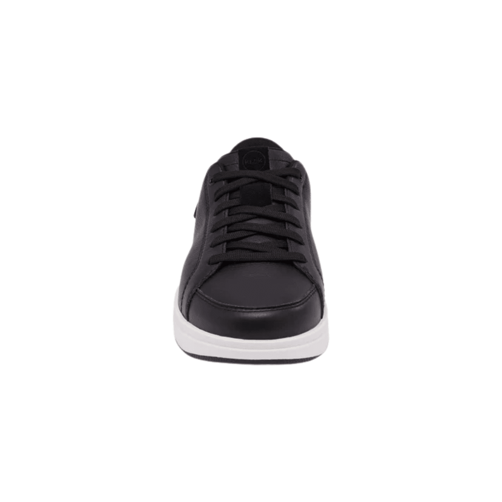 Kizik Sydney Women's Hands - Free Lightweight Leather Sneaker - Black 6