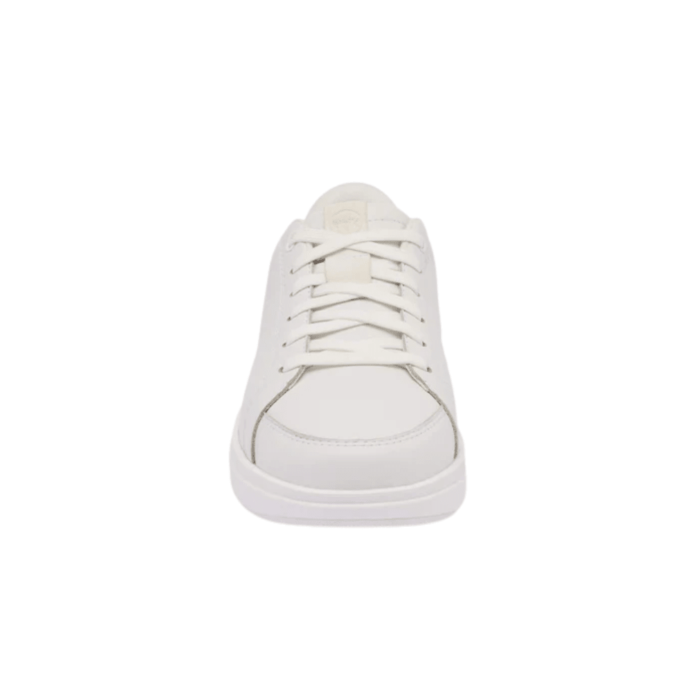 Kizik Sydney Women's Hands - Free Lightweight Leather Sneaker - White 3