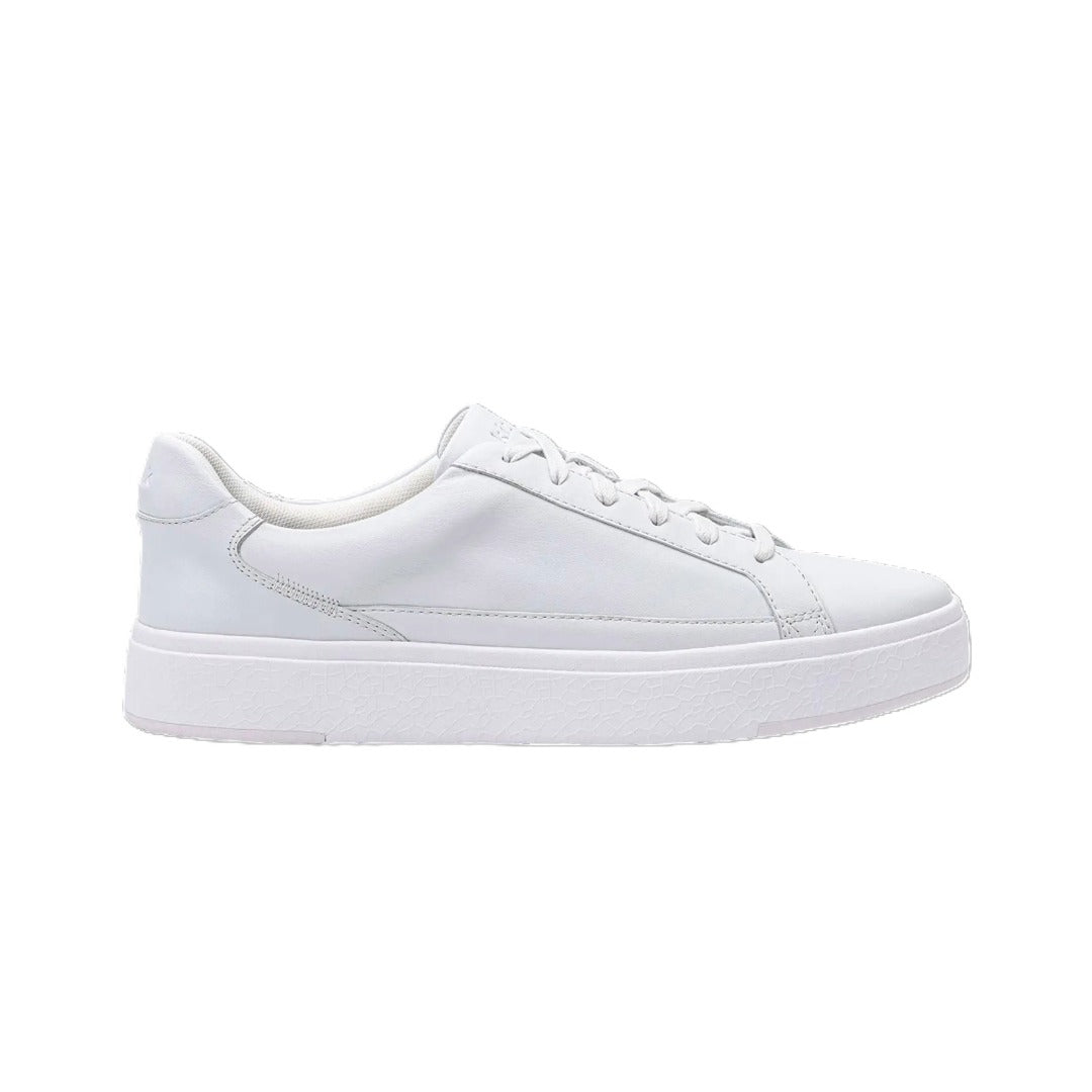 Kizik Vegas Ivory White Hands - Free Leather Unisex Sneakers 1