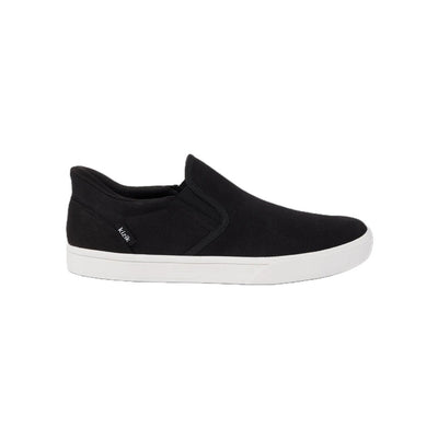 Kizik Venice Black Canvas Hands - Free Unisex Sneakers | Slip - On Shoes 6