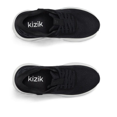 Kizik Women's Athens 2 Black Sneakers Shoes 7