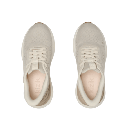 Kizik Women's Athens 2 Hand's Free Sneakers Oatmeal/Pristine 5