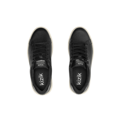 Kizik Women’s Vegas 2 – Hands - Free Leather Sneakers - Black Pristine 2