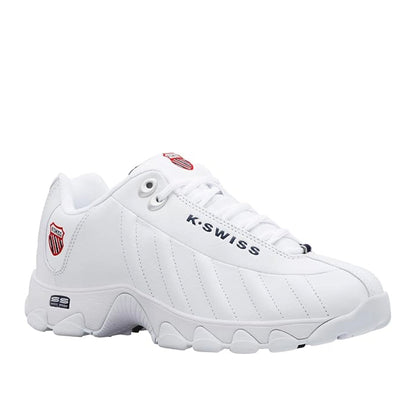 K.swiss Men's ST329 CMF 03426-130-M White / Navy / Red Sneaker 4