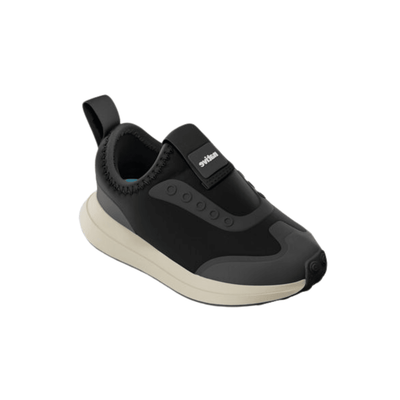 Native Robbie Dash Little Kid Sneakers - Jiffy Black/ Tapioca Off White 2