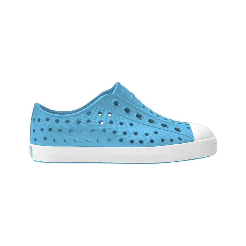Native Shoes Jefferson Child - Aquarius Blue/ Shell White 1