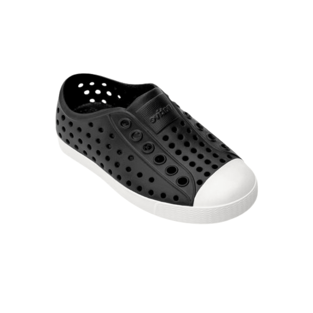 Native Shoes Jefferson Child - Jiffy Black Shell White 2