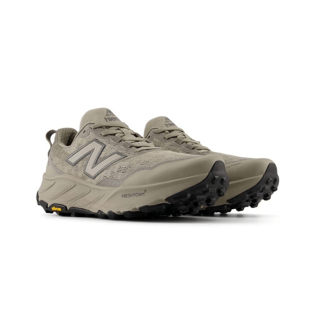 New Balance Men's Fresh Foam X Hierro V9 Trail Running Shoe - Brown Grey 4