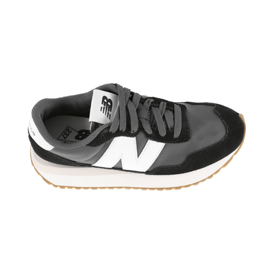 New Balance Unisex 327 Lightweight Running Shoe Black/Magnet/Sea Salt 5