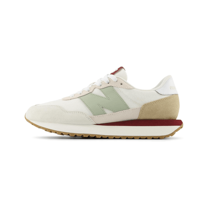 New Balance Women's 327 Retro Style - White/Green 2