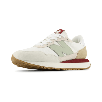 New Balance Women's 327 Retro Style - White/Green 3