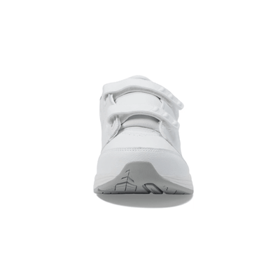New Balance Women's 928v3 Hook and Loop Leather Walking Shoes - White/White 3