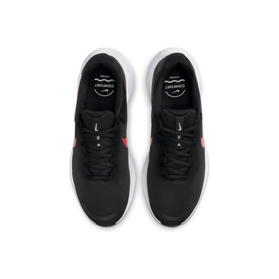 Nike Revolution 7 Running Shoe Black/White/University Red - FB2207 003 - Men's ShoesNike