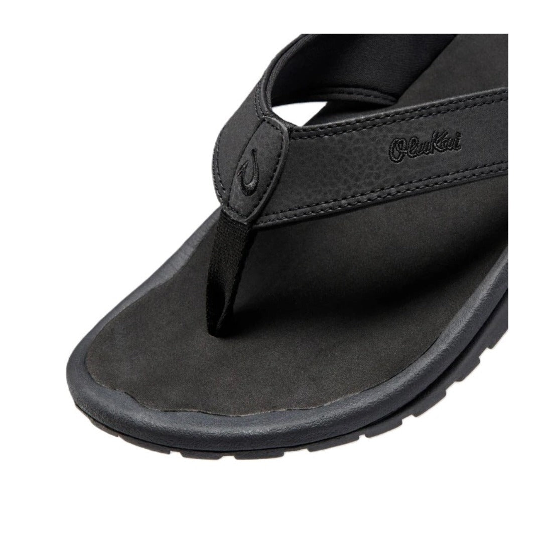 Olukai Men's Ohana Best Selling Beach Sandals Black 3