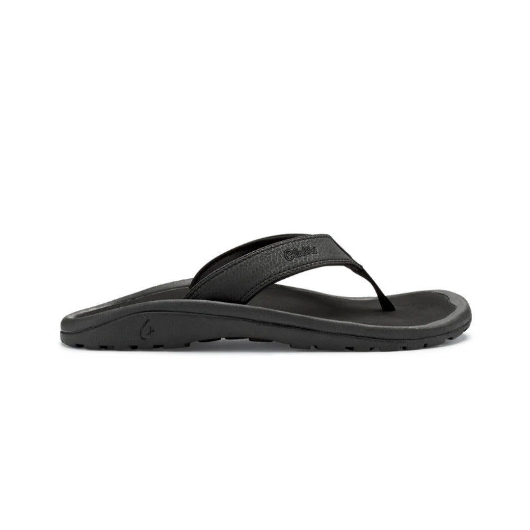 Olukai Men's Ohana Best Selling Beach Sandals Black 1