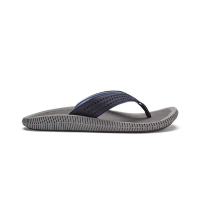 Olukai Men's Ulele Water-Ready Beach Sandals Blue Depth / Charcoal 1