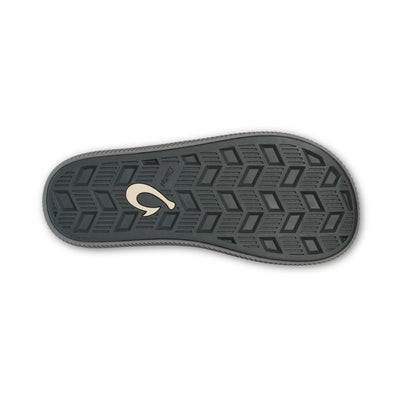 Olukai Men's Ulele Water-Ready Beach Sandals Blue Depth / Charcoal 7