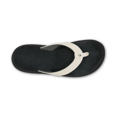 Olukai Women's Ohana Water-Friendly Sandals Bright White / Black 3