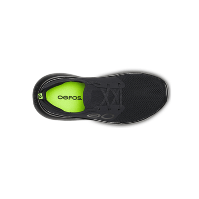 OOFOS Men's OOmy Stride Active Recovery Sneakers - Black 7