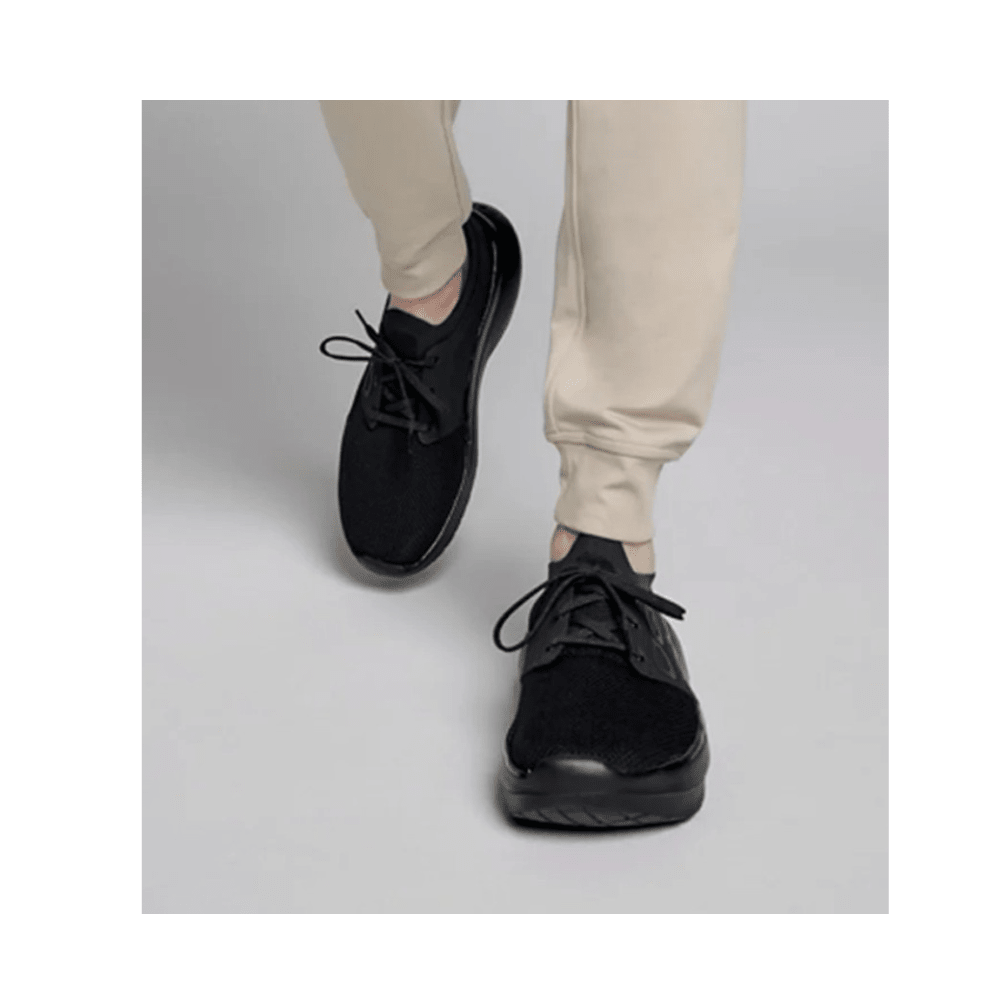 OOFOS Men's OOmy Stride Active Recovery Sneakers - Black 6